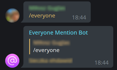 everybody command example