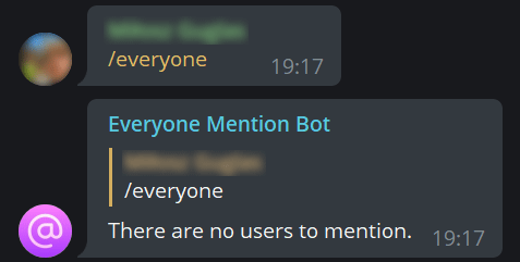 everybone noone to mention example